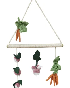 Appendiabiti da Parete - Verdure - Oli&Carol - Cotone - (30x44 cm)