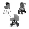 Aptica System Duo Crystal Grey + Telaio Litio