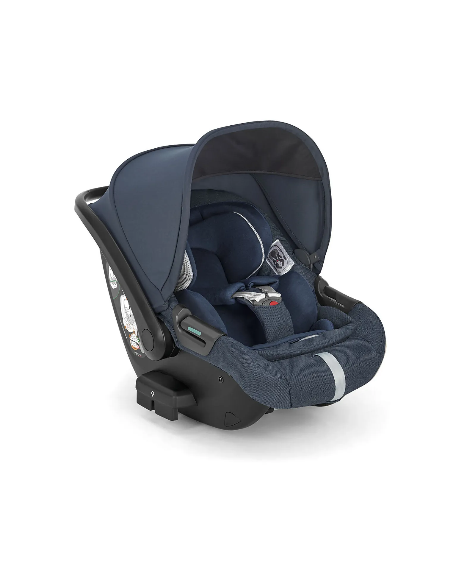 Aptica System Quattro - Resort Blue - Seduta All Season + Culla Open Up + Standup + Seggiolino Auto Darwin Recline