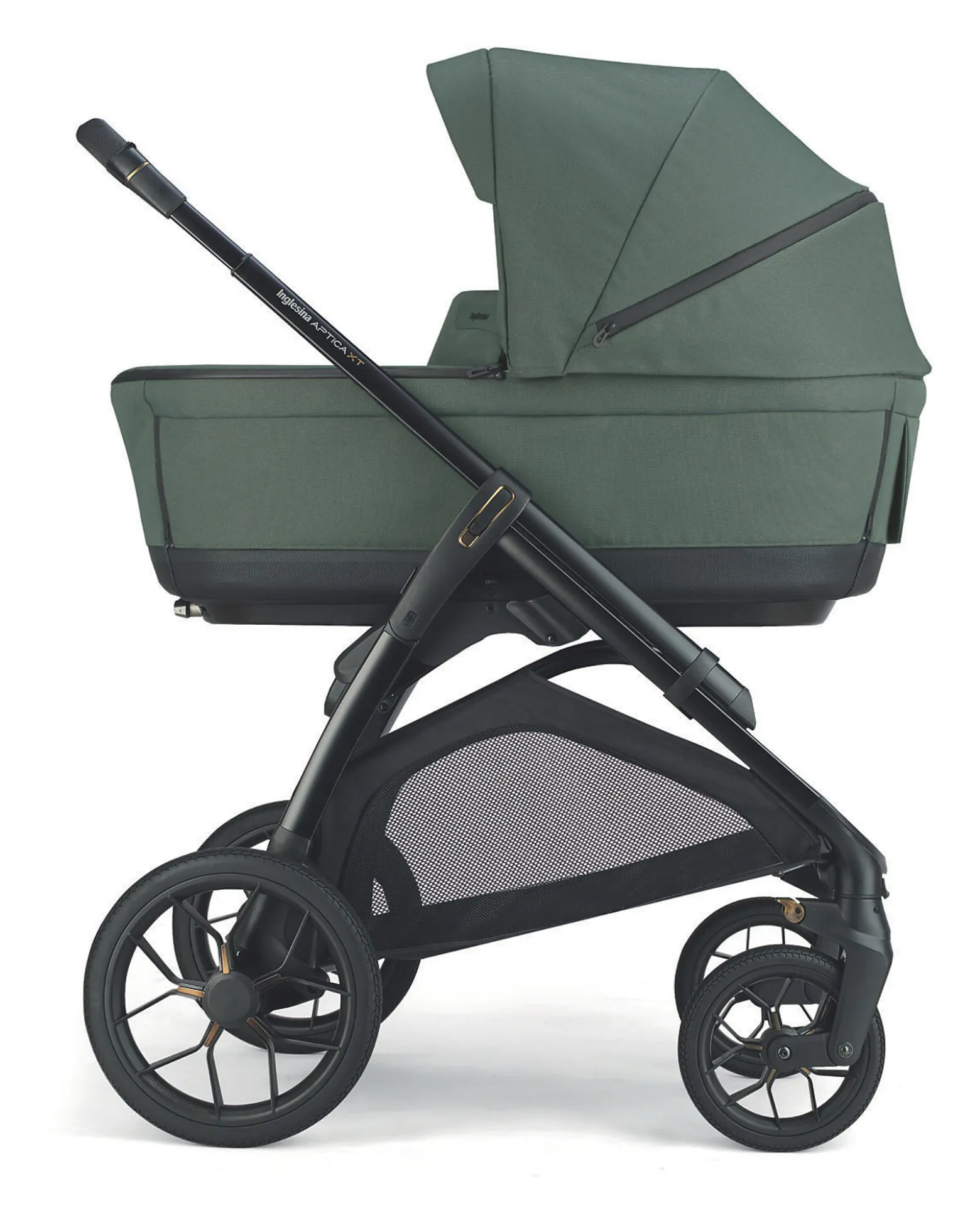 Aptica XT System Quattro - Taiga Green - Seduta All Season + Culla Open Up + Standup + Seggiolino Auto Darwin