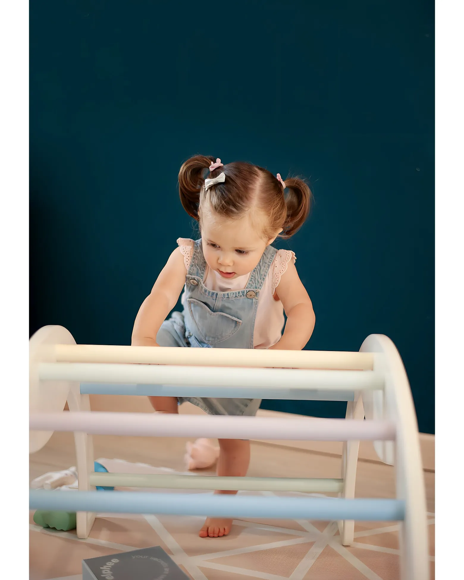 Arco Montessori Rainbow - Cotton Candy - Sviluppa Equilibrio e Agilità
