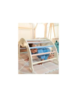 Arco Montessori Rainbow - Cotton Candy - Sviluppa Equilibrio e Agilità