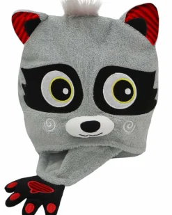 Asciugamano Bimbi con Cappuccio - Procione - 100% cotone