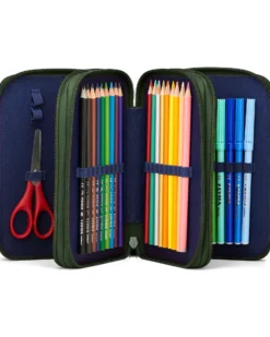 Astuccio Maxi Completo - 3 Zip e Tasca per Monete - ExBeardition