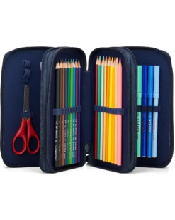 Astuccio Maxi Completo - 3 Zip e Tasca per Monete - FiresBear Dragon