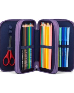 Astuccio Maxi Completo - 3 Zip e Tasca per Monete - PonyBearadise