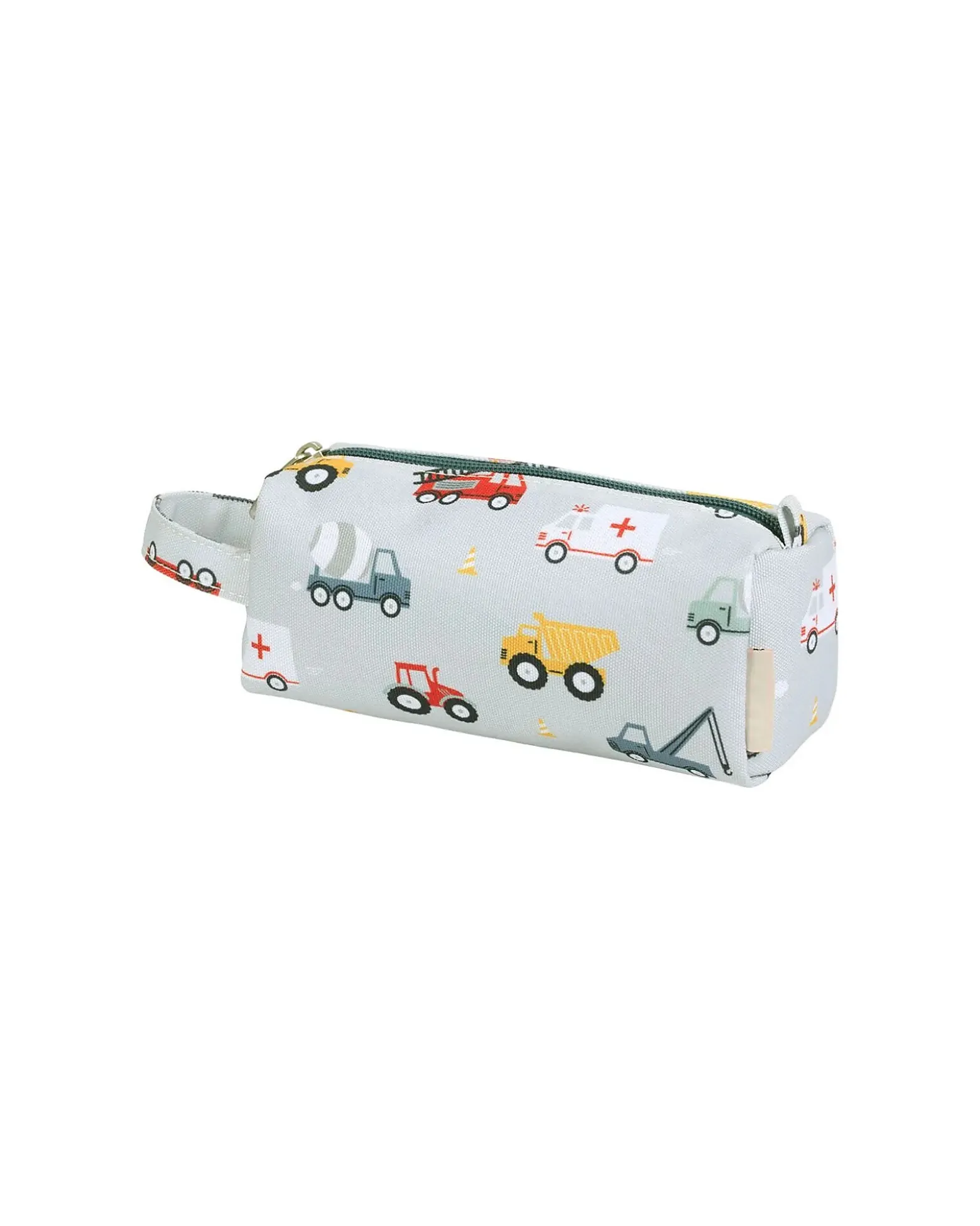 Astuccio per la Scuola con Chiusura a Zip - Veicoli - 20x8x7 cm