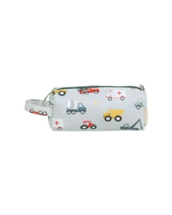Astuccio per la Scuola con Chiusura a Zip - Veicoli - 20x8x7 cm