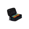 Astuccio Rigido - Night Vision - Nero/Viola - Inclusa Squadra