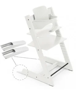 Baby Set 2 per Sedia Evolutiva Tripp Trapp - Bianco