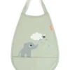 Bavaglino Pull Over - Impermebaile con Tasca - Elphee - Verde - Certificato OEKO-TEX