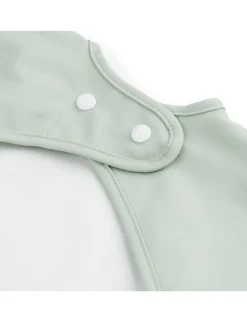 Bavaglio a Maniche Lunghe Impermeabile con Tasca - Croco - Verde - Certificato Oeko-Tex