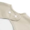 Bavaglio a Maniche Lunghe Impermeabile con Tasca - Lalee - Sabbia - Certificato Oeko-Tex