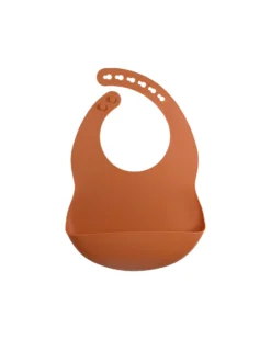 Bavaglio Impermeabile con Tasca - Terra di Siena - Silicone
