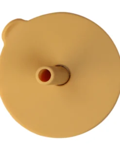 Bicchiere con Cannuccia - Miele/Oro - Silicone - 0+