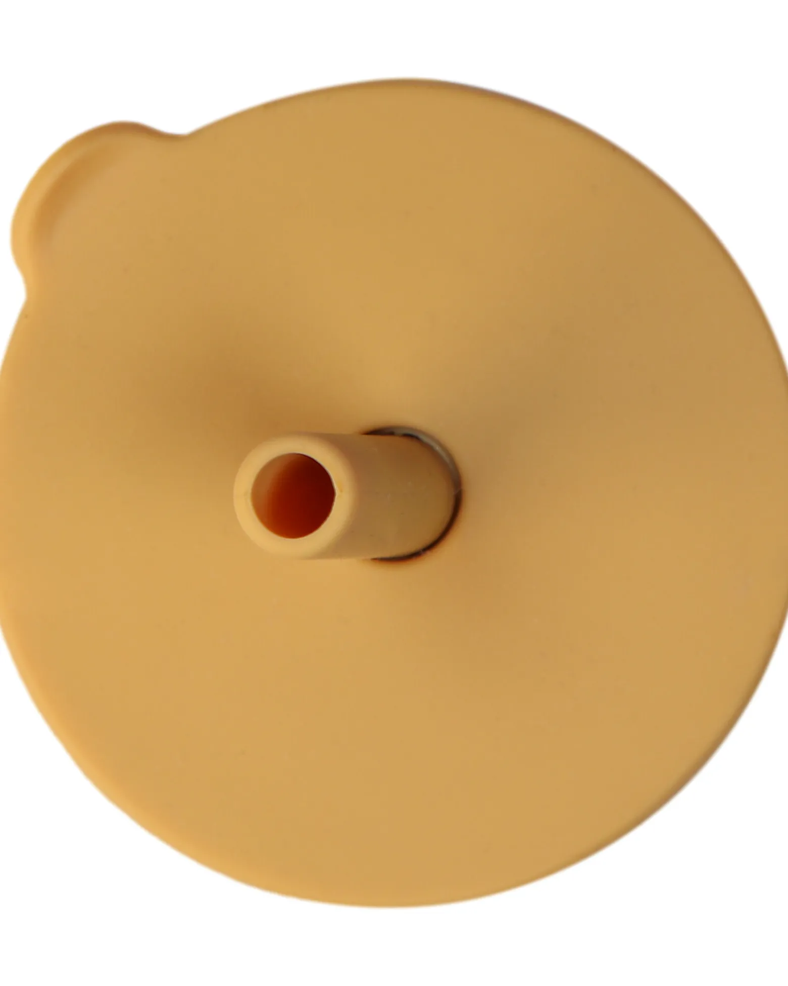 Bicchiere con Cannuccia - Miele/Oro - Silicone - 0+