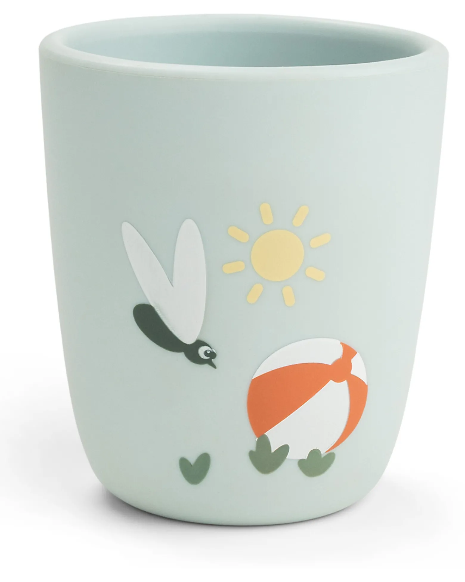 Bicchiere Mini Mug 160 ml - Playground - Blu - 100% Silicone Alimentare