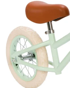 Bicicletta Senza Pedali First Go + Casco Classico per Biciclette Per Bambini - Menta - da 3 a 5 anni!