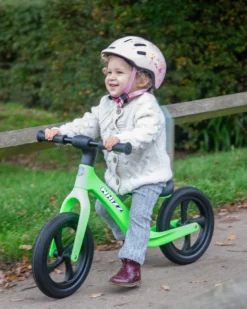 Bicicletta senza Pedali Whizz - Verde - Sviluppa l'Equilibrio - +2 Anni