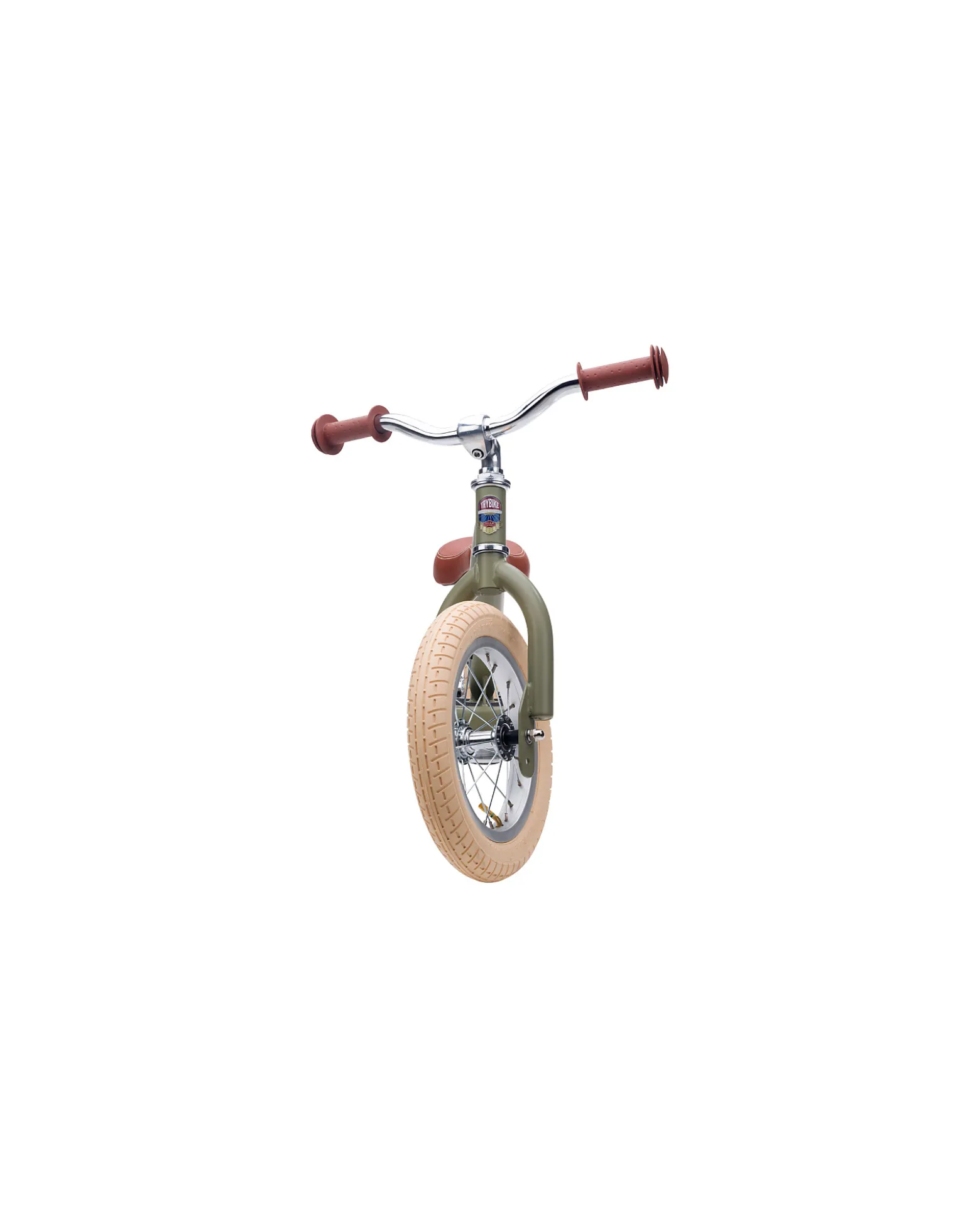 Bici Senza Pedali Vintage - Verde Opaco - dai 15 mesi!