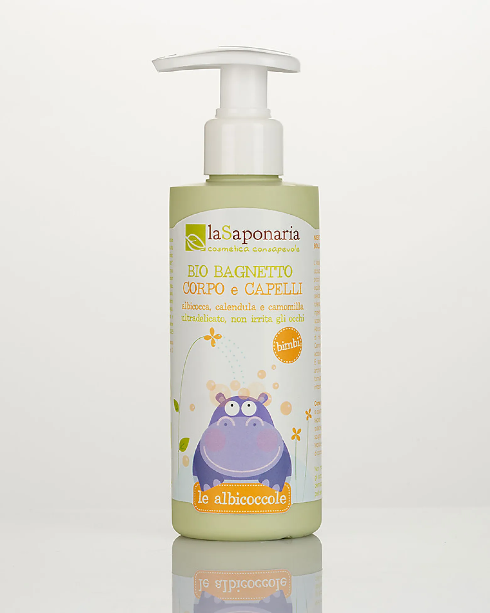 Bio Bagnetto Corpo e Capelli, 200 ml - Ultradelicato, no lacrime