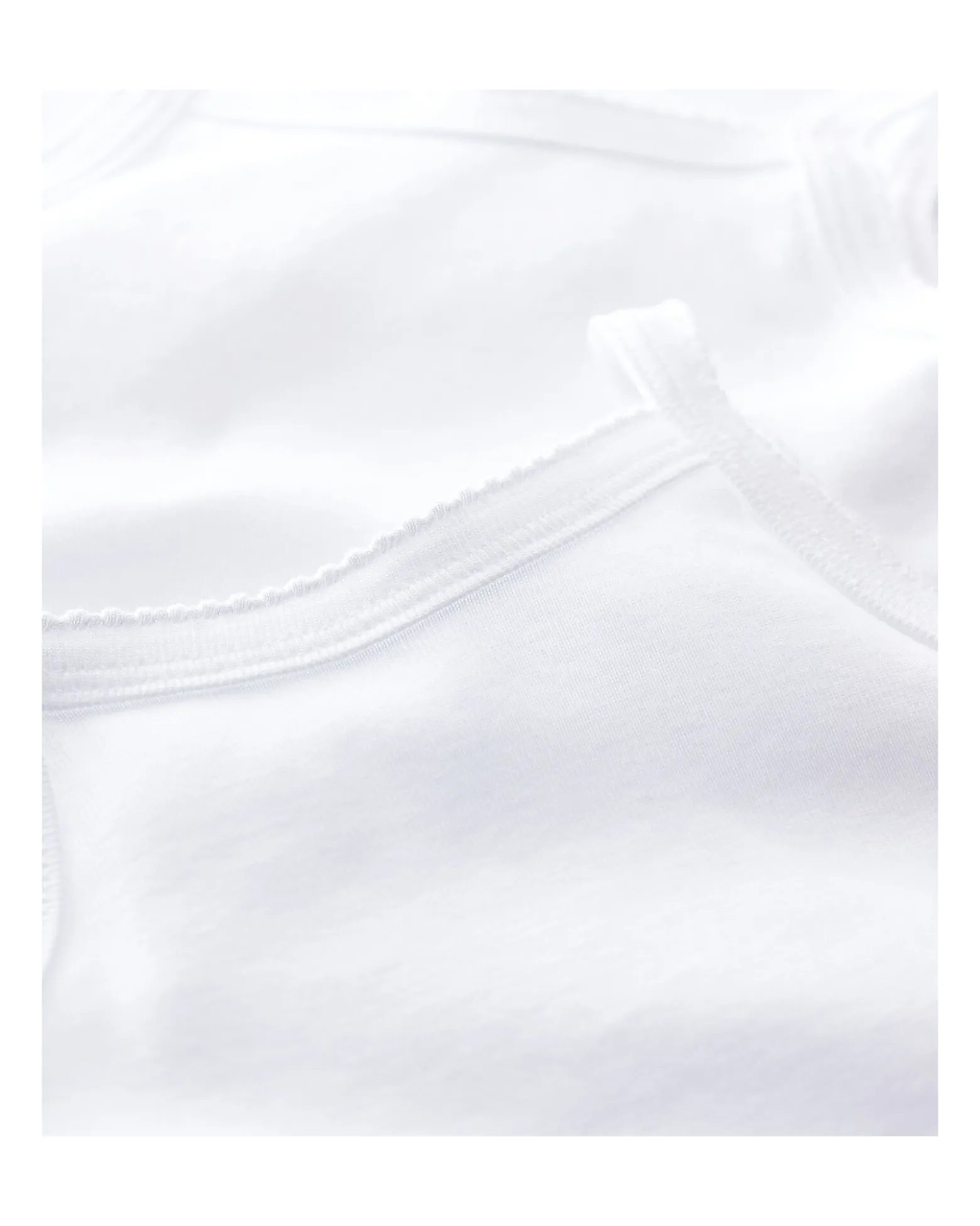Body con Spalline, Pacco da 2 - Bianco - 100% Cotone