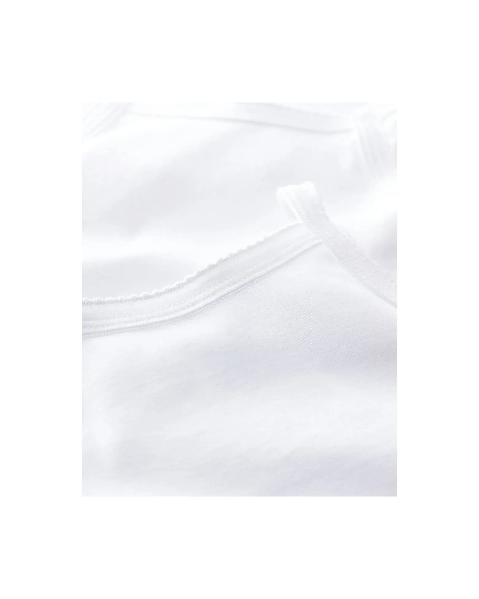 Body con Spalline, Pacco da 2 - Bianco - 100% Cotone