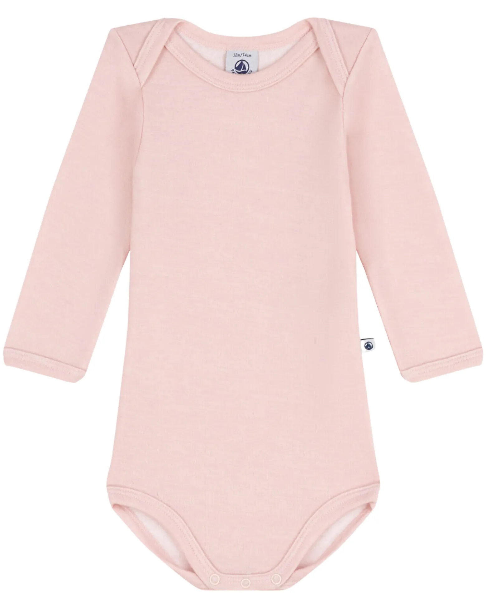 Body Manica Lunga - Rosa - 100% Cotone