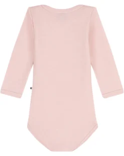Body Manica Lunga - Rosa - 100% Cotone