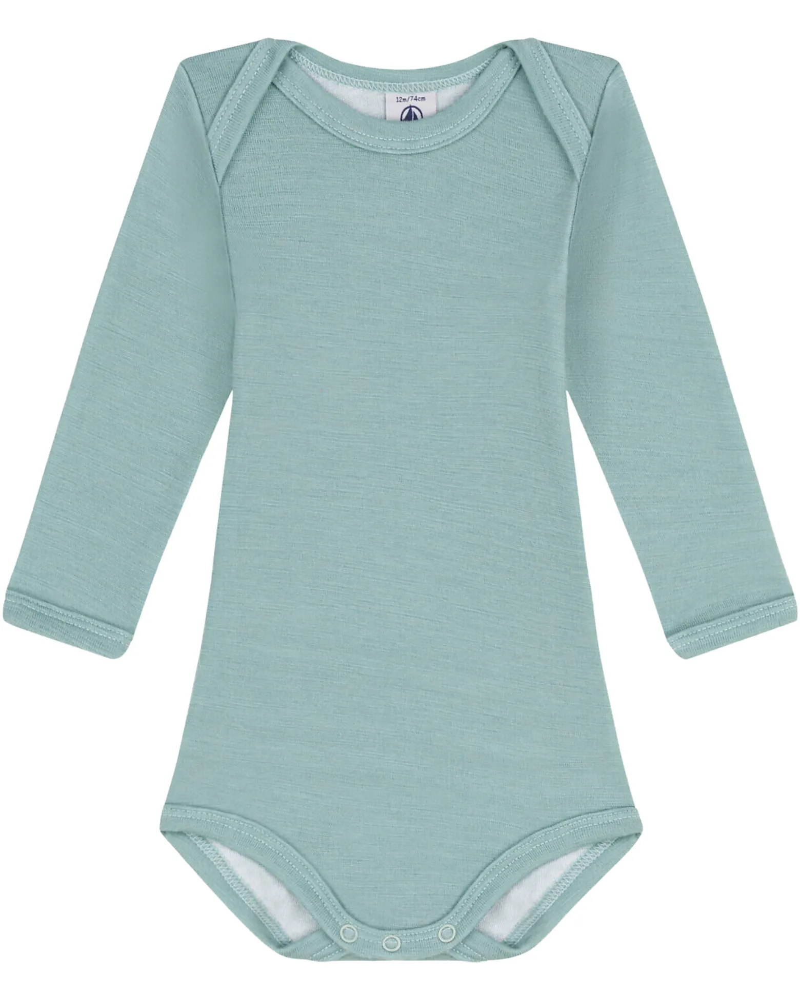 Body Manica Lunga - Verde - 100% Cotone