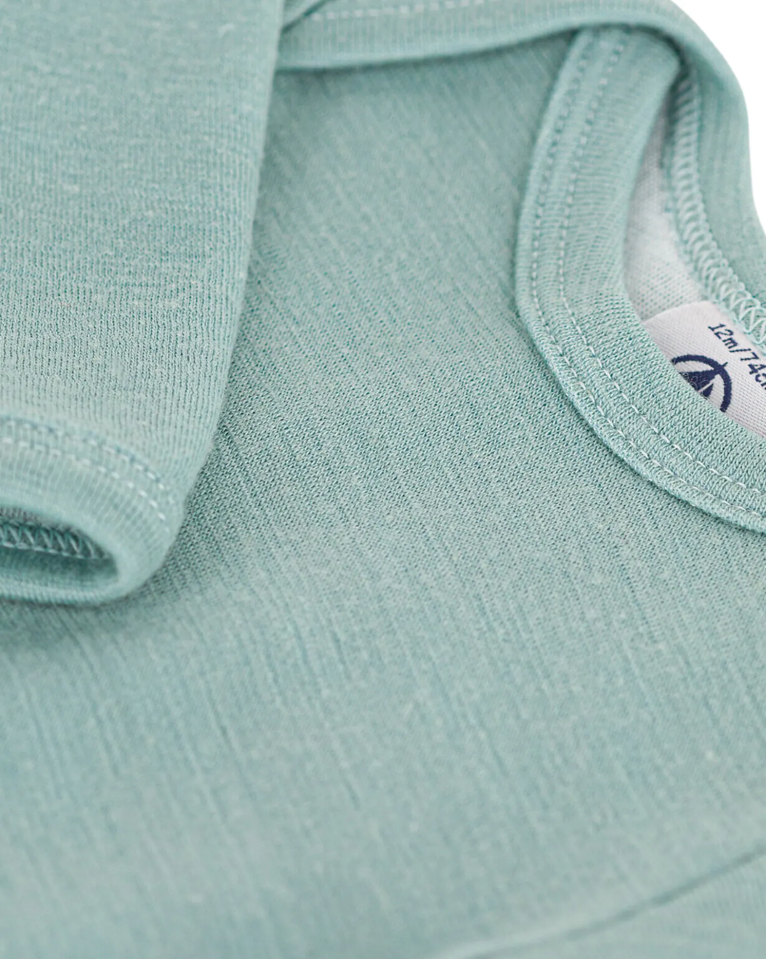 Body Manica Lunga - Verde - 100% Cotone
