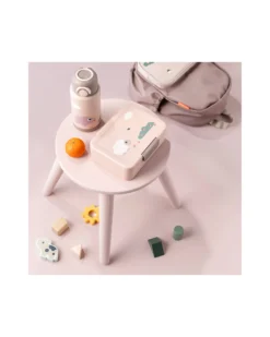 Borraccia Antigoccia Termica per Bambini 340 ml - Tiny Farm - Cipria