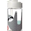 Borraccia con Cannuccia di Silicone - Bradipo - 350 ml - senza BPA e ftalati
