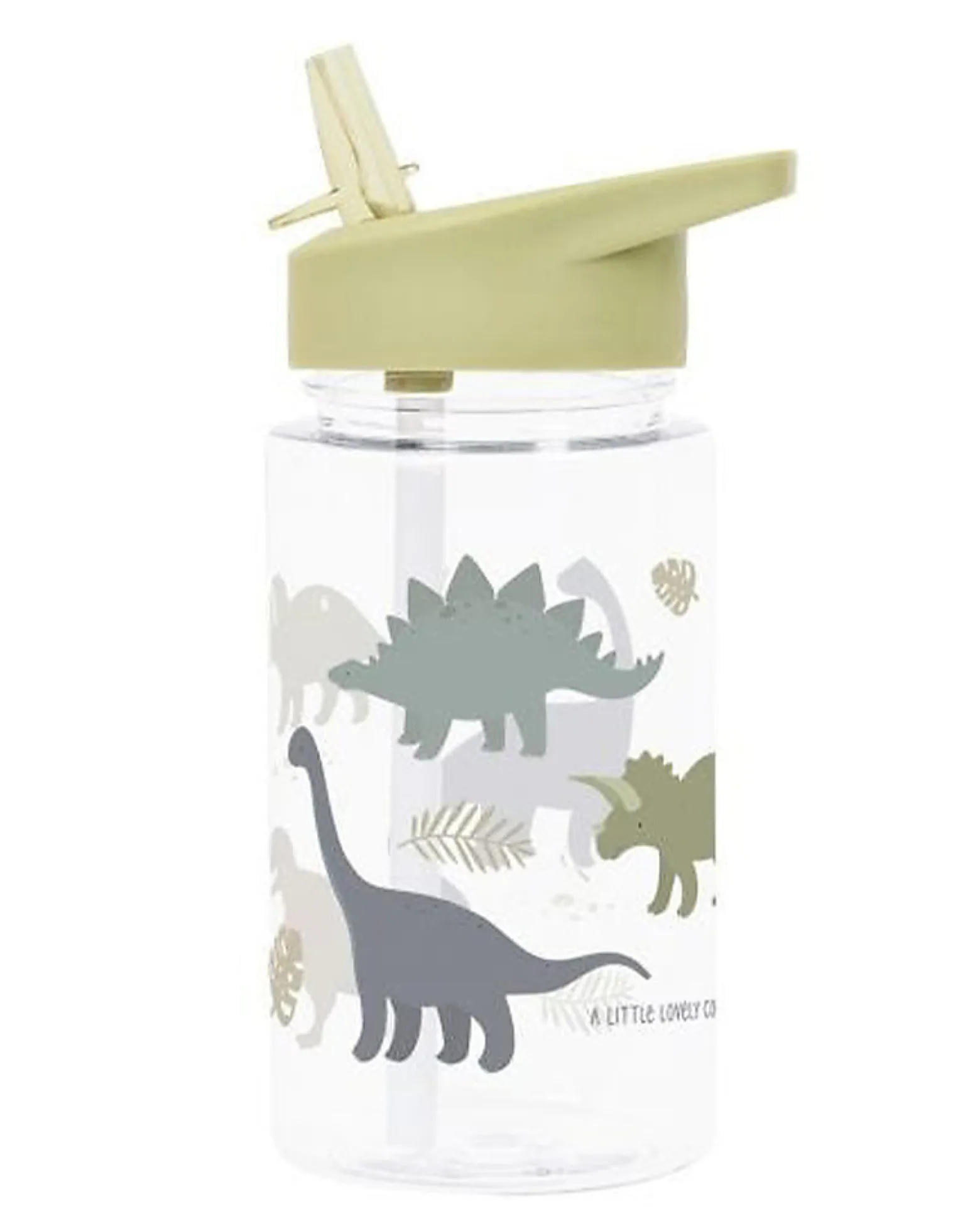 Borraccia con Cannuccia 450 ml - Dinosauri - Senza BPA!