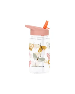 Borraccia con Cannuccia 450 ml - Farfalle - Senza BPA!