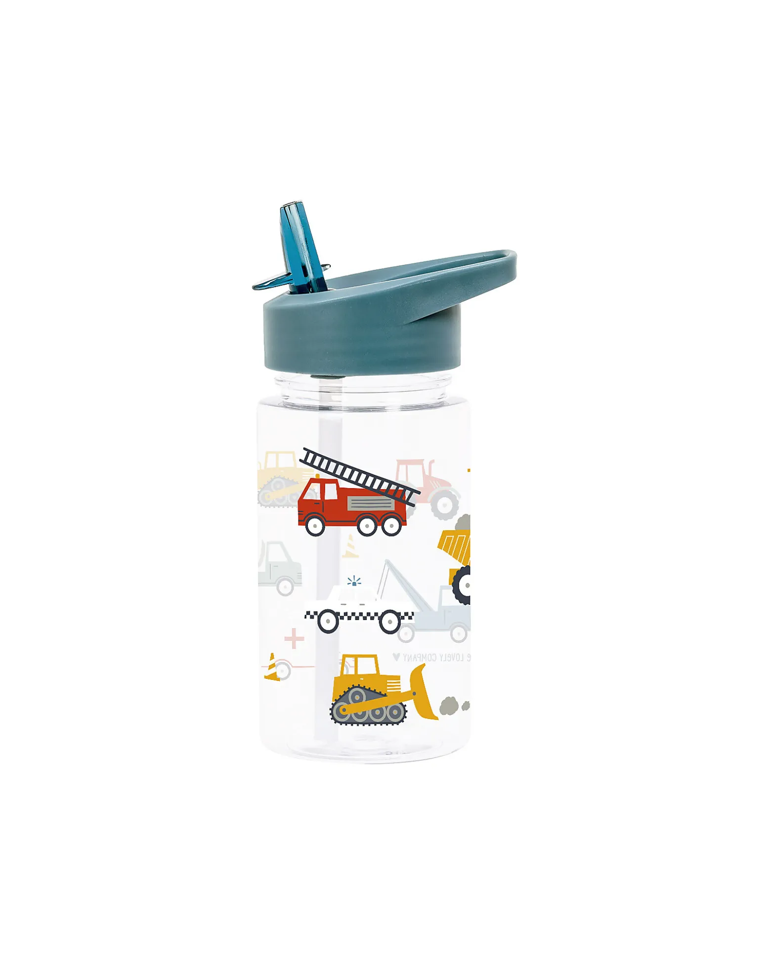 Borraccia con Cannuccia 450 ml - Veicoli - Senza BPA!