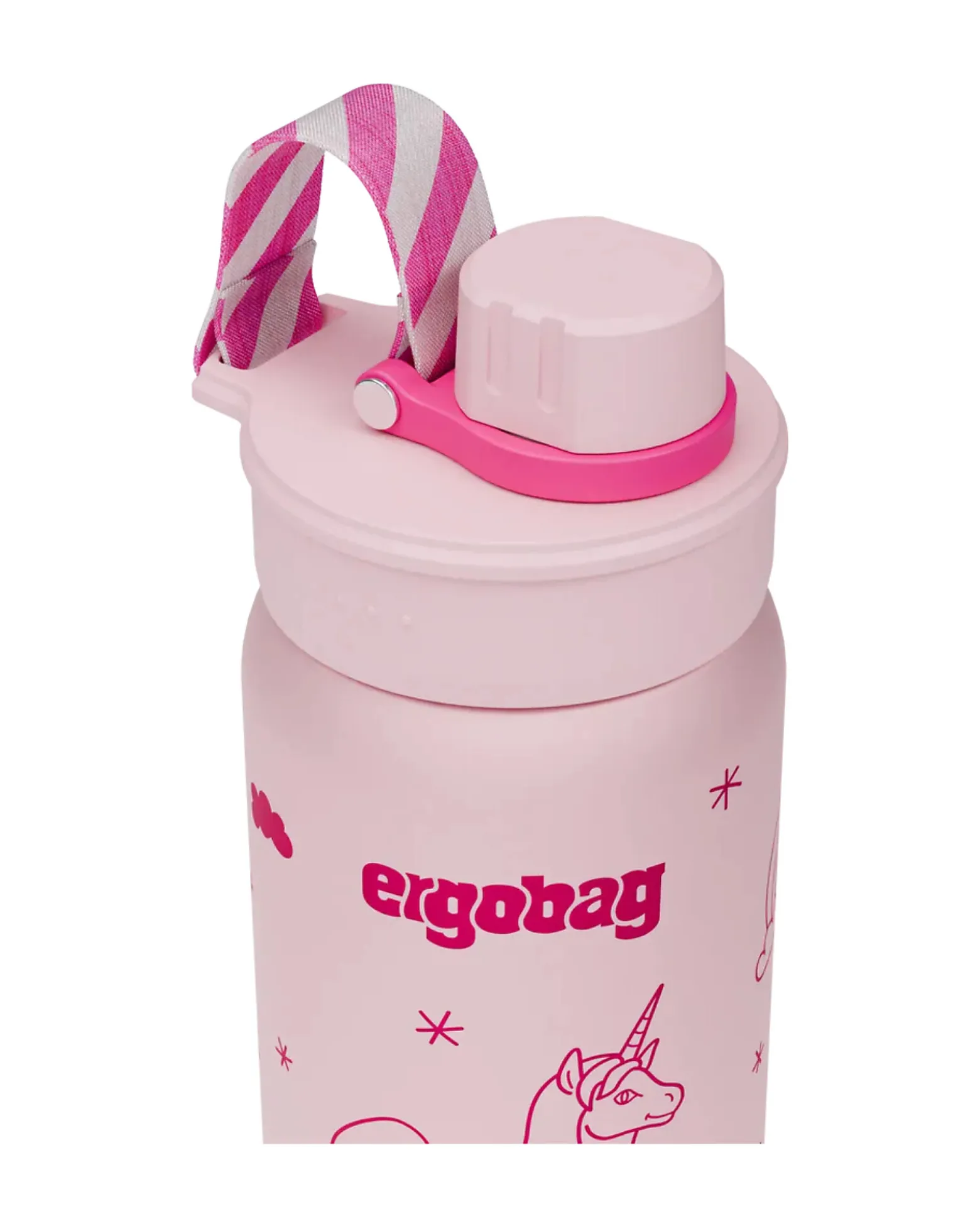 Borraccia Termica con Apertura easy-to-drink - 500 ml - Unicorno - Senza BPA