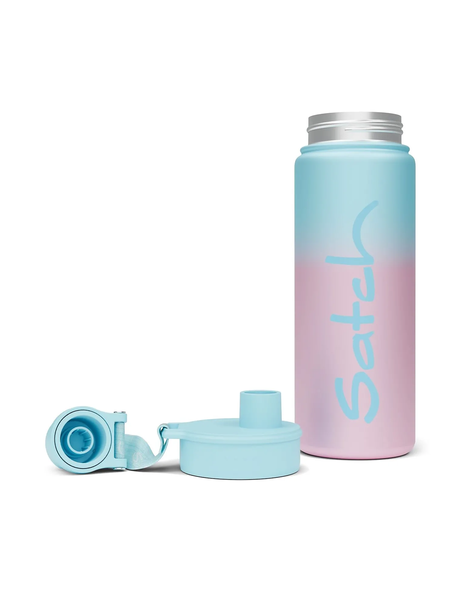 Borraccia Termica con Apertura easy-to-drink - 500 ml - Blue Graffiti - Senza BPA
