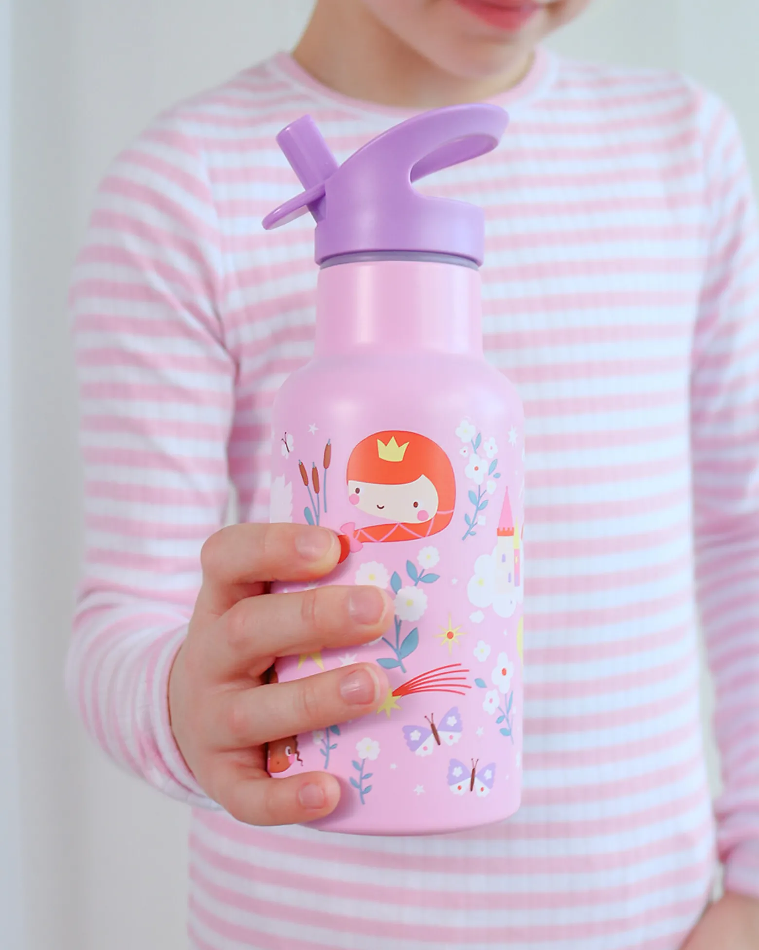 Borraccia Termica in Acciaio Inossidabile - 350 ml - Principesse