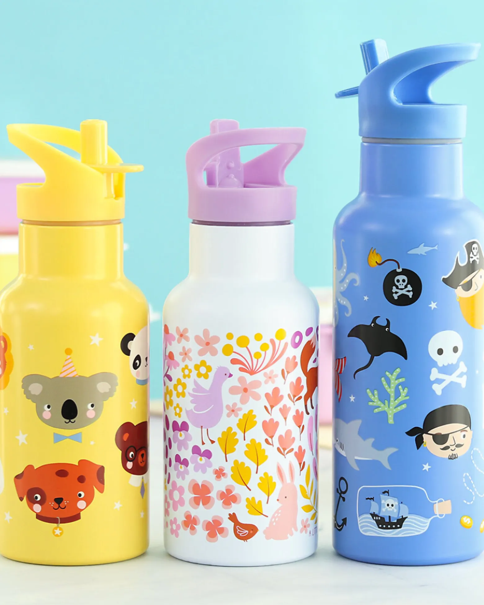 Borraccia Termica in Acciaio Inossidabile - 500 ml - Pirati