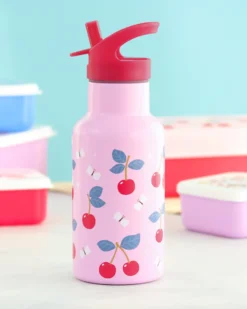 Borraccia Termica in Acciaio Inossidabile - 350 ml - Ciliegie