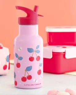Borraccia Termica in Acciaio Inossidabile - 350 ml - Ciliegie