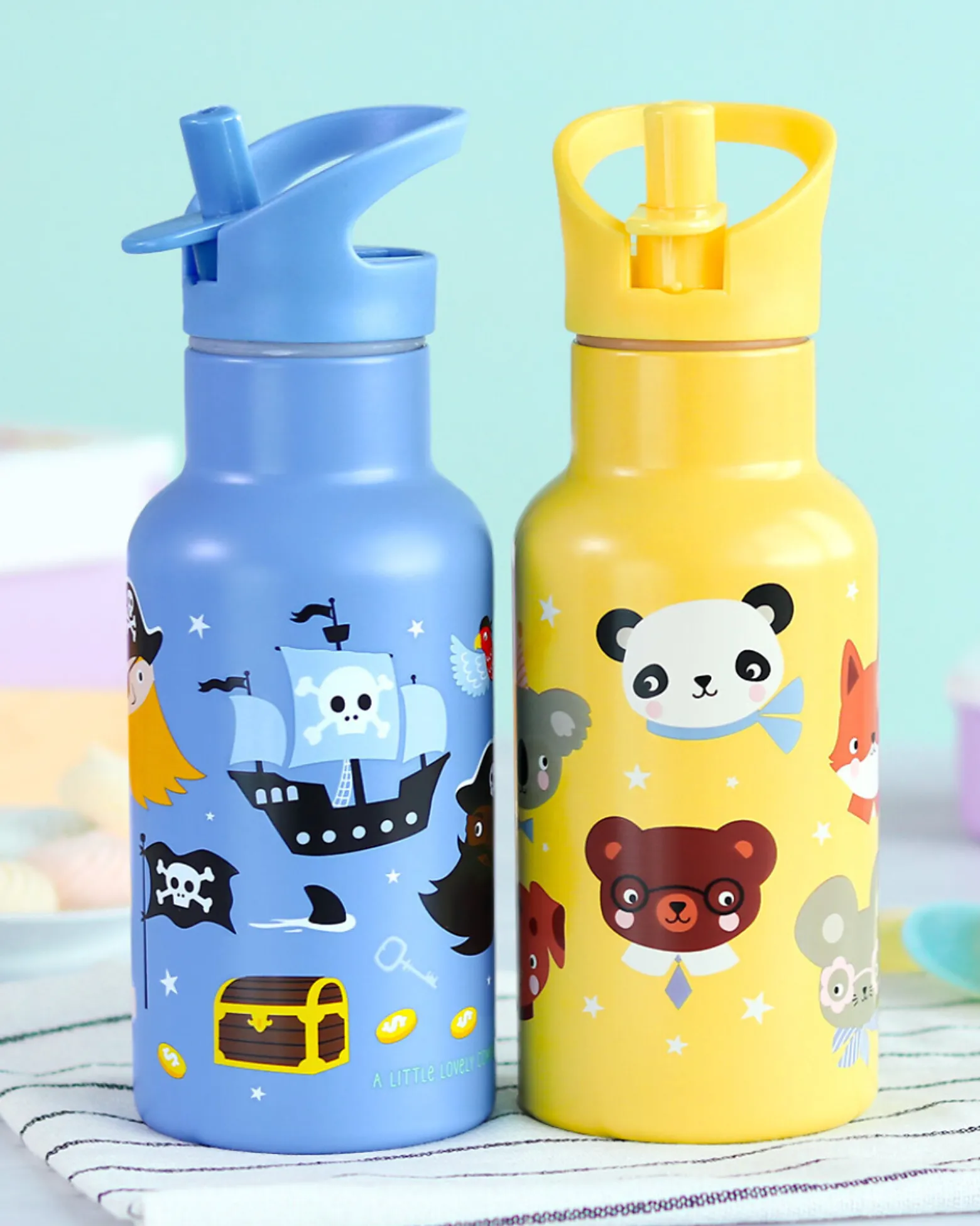 Borraccia Termica in Acciaio Inossidabile - 350 ml - Pirati