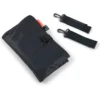 Borsa Cambio con Fasciatoio - Trapuntata - Nera - 24 L - Fatto con Bottiglie di Plastica Riciclata