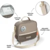 Borsa Termica Porta Pranzo - Tiny Trails - Sabbia - 4 L