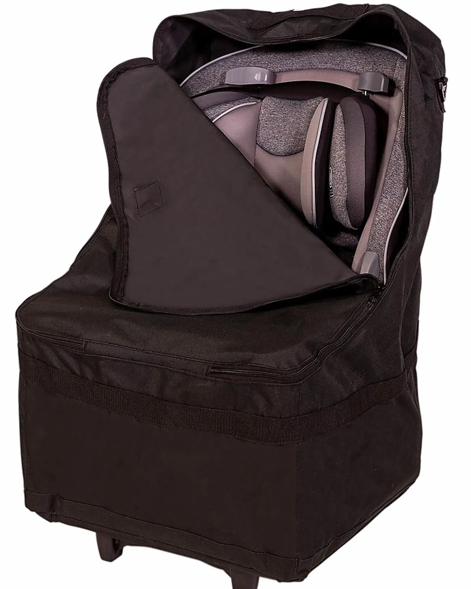 Borsa Viaggio con Ruote per Seggiolino Auto Wheelie - Nero