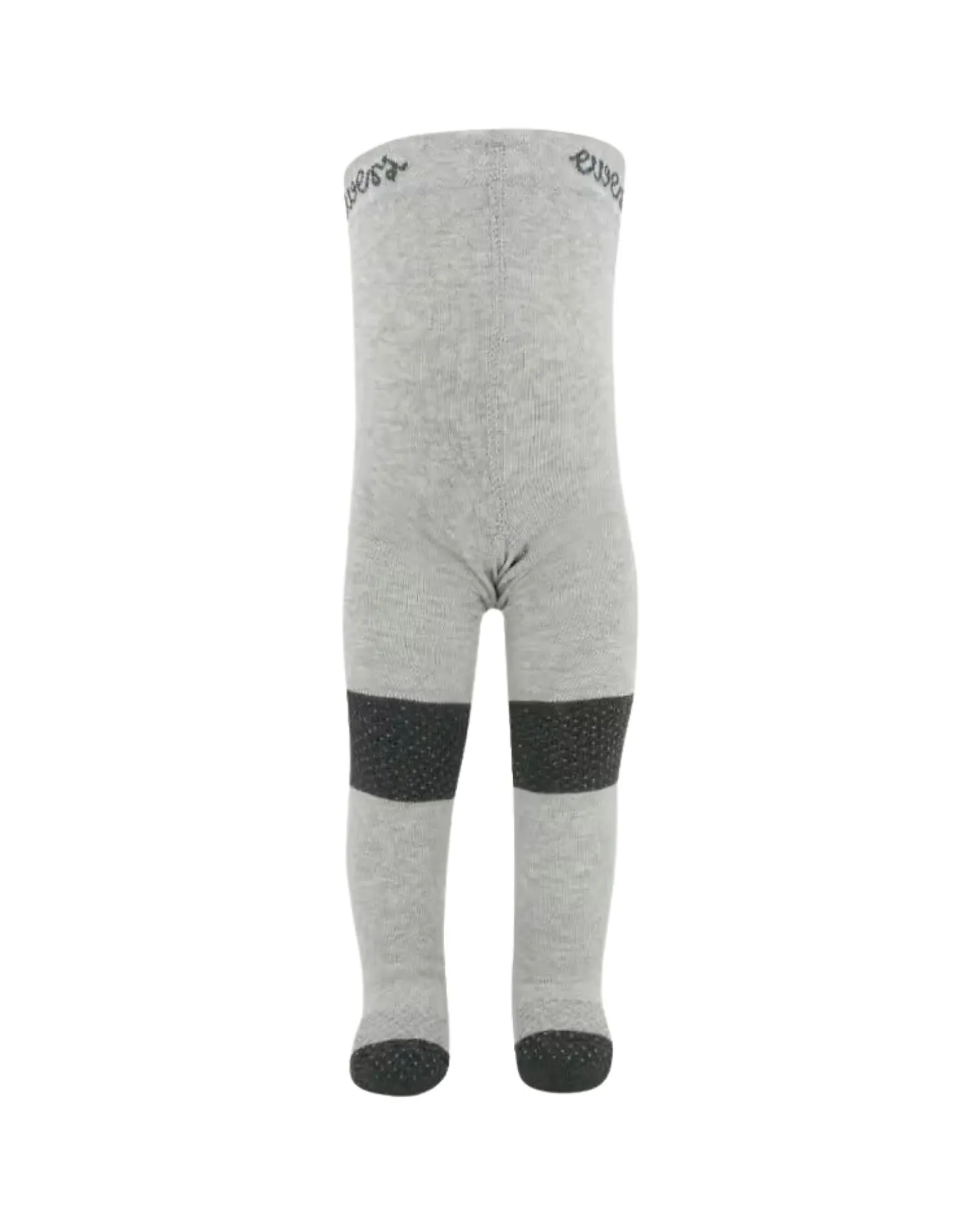 Calze Antiscivolo Uni - Grigio Melange - Cotone Bio GOTS