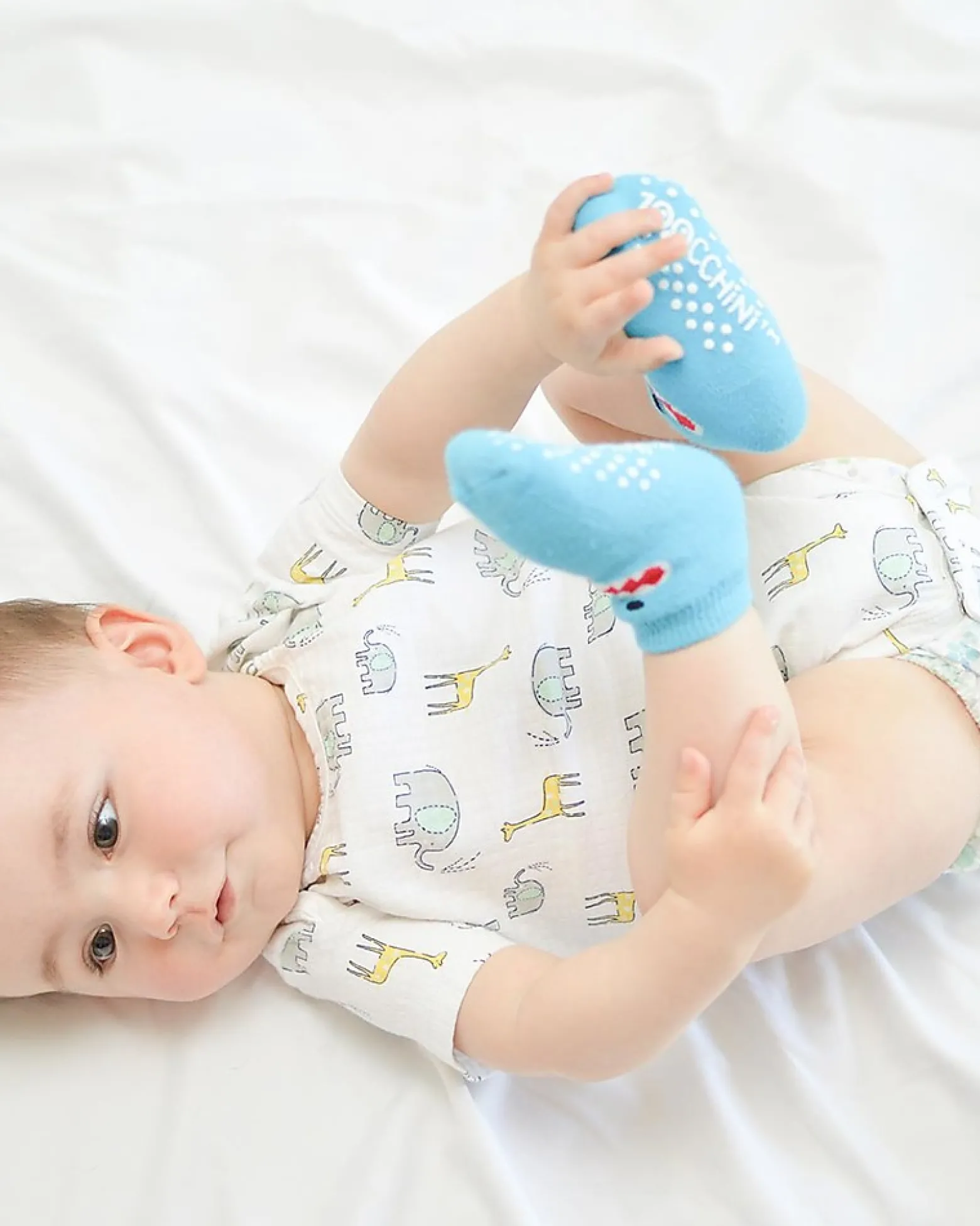 Calzini Antiscivolo Grip+Easy, Pacco da 3 - Sherman lo Squalo