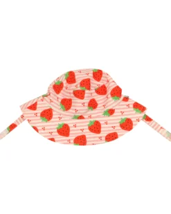 Cappellino Estivo da Pescatore - UPF 50+ - Fragola