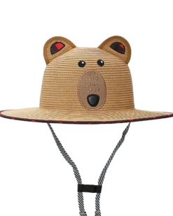 Cappello di Paglia Anti-UV SPF 50+ - Orso